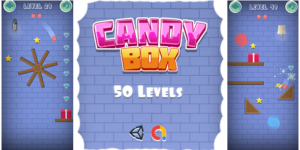 Candy Box v1.0 – Physics-based Puzzle Mobile/Android Game (Unity Game + Admob)