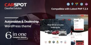 CarSpot v2.4.3 – Dealership WordPress Classified Theme Nulled