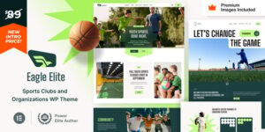 EagleElite v1.0 – Sports Club WordPress Theme Nulled
