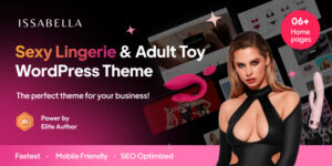 Issabella v1.1.2 – Sexy Lingerie Adult Toy Shop WordPress Theme