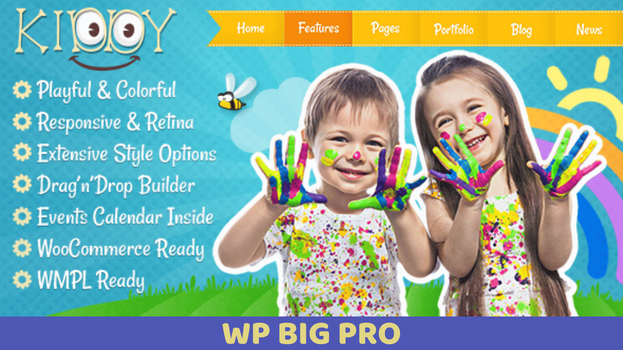 Kiddy v2.0.6 – Children WordPress theme Download