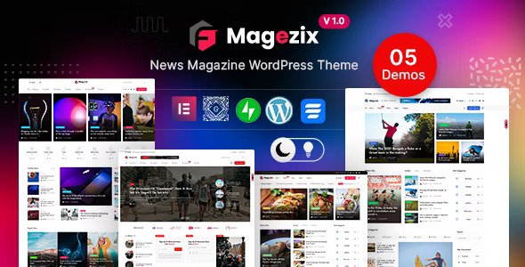 Magezix v1.0.7 – Newspaper & Magazine WordPress Theme