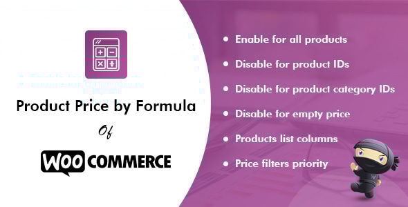 Product Price by Formula Pro v2.4.4 - WooCommerce WordPress Plugin