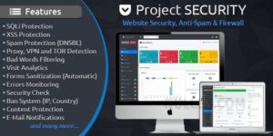 Project SECURITY v5.1.0 – Website Security, Anti-Spam & Firewall WP Plugin