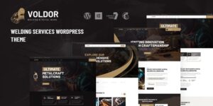 Voldor v1.0.0 – Welding & Metal Work WordPress Theme