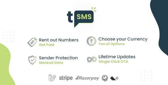 tSMS v2.8.2 – Temporary SMS Receiving System – SaaS – Rent out Numbers Nulled