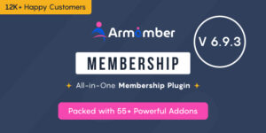 ARMember v6.9.7 – WordPress Membership Plugin + Addons Nulled