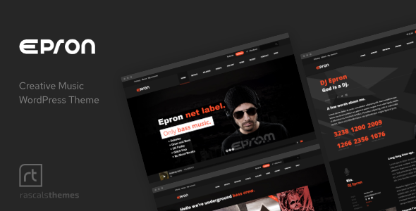Epron v2.3.0 – Music Theme for WordPress Download