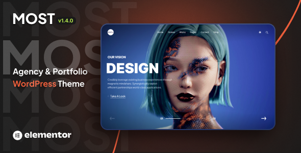 Most v1.4.0 – Creative Agency and Portfolio WordPress Theme