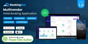 BookingBox v2.2 – Complete MultiVendor Hotel Booking Application SAAS Nulled