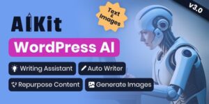 AIKit v4.17.5 – WordPress AI Automatic Writer, Writing Assistant & Content Repurposer / OpenAI GPT
