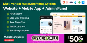 Shopo eCommerce v6.0.0 – Multivendor eCommerce Flutter App with Admin Panel, Website & PWA