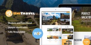 UniTravel v1.4.3 - Travel Agency & Tourism Bureau WordPress Theme Download