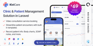 KiviCare(TM) v1.7.1 – Clinic Management System | Laravel & Flutter