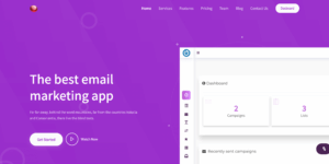 Ruby v1.2.1 – 3 in 1 Mailwizz Modern Customizable Theme with Landing Page