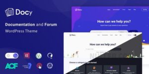 Docy v3.5.1 – Premium Knowledge base & LMS WordPress Theme with Forum