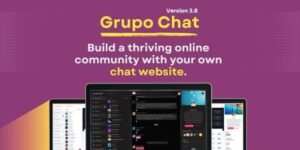 Grupo Chat v3.8 – Chat Room & Private Chat PHP Script (Nulled)