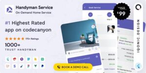 Handyman Service v11.12.0 – On-Demand Home Service Flutter App with Complete Solution + ChatGPT
