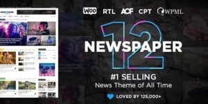 Newspaper v12.7 – News & WooCommerce WordPress Theme Nulled