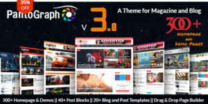 PantoGraph v6.6.2 – Newspaper Magazine Theme
