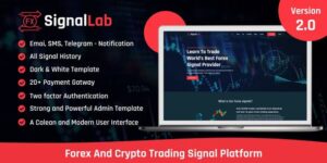 SignalLab v3.1 – Forex And Crypto Trading Signal Platform (Nulled)