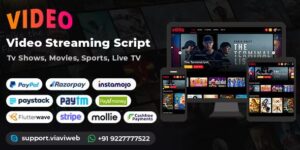 Video Streaming Portal v2.4 -  TV Shows, Movies, Sports, Videos Streaming, Live TV Nulled