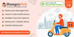 HungryHub v1.0.0 - On Demand Food Ordering Platform Nulled
