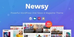 Newsy v2.5.4 – Viral News & Magazine WordPress Theme Nulled