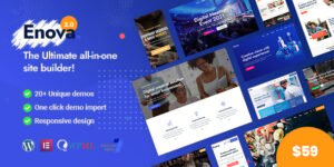 Enova v2.2.1 – Multipurpose Business WordPress Theme