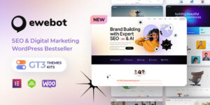 Ewebot v3.1.7 – SEO Marketing Digital Agency WordPress Theme Nulled
