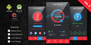 Fast Cleaner, Fast Charger & Battery Saver Admob Ads v2.0 Android App