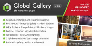 Global Gallery v9.1.11 – WordPress Responsive Gallery Plugin Nulled