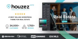 Houzez v3.4.6 – Real Estate WordPress Theme Nulled Download
