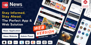 News v3.1.9 - Flutter News App for Android & iOS with Admin Panel Nulled
