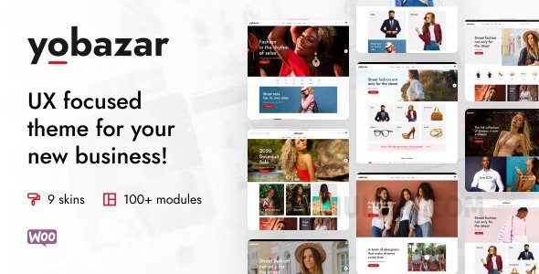 Yobazar v1.4.7 – Elementor WooCommerce WordPress Theme