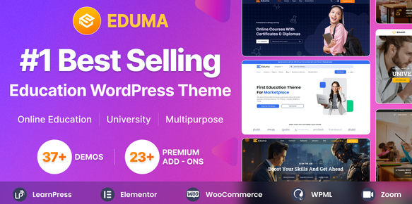 Eduma v5.6.5 – Education WordPress Theme Nulled Download
