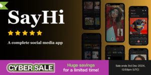 SayHi Social v1.5 - Social Media Platform Nulled