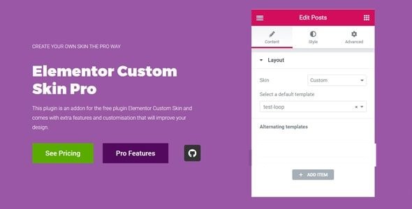 Elementor Custom Skin Pro v3.2.5 - Elementor Page Builder WordPress Plugin Nulled
