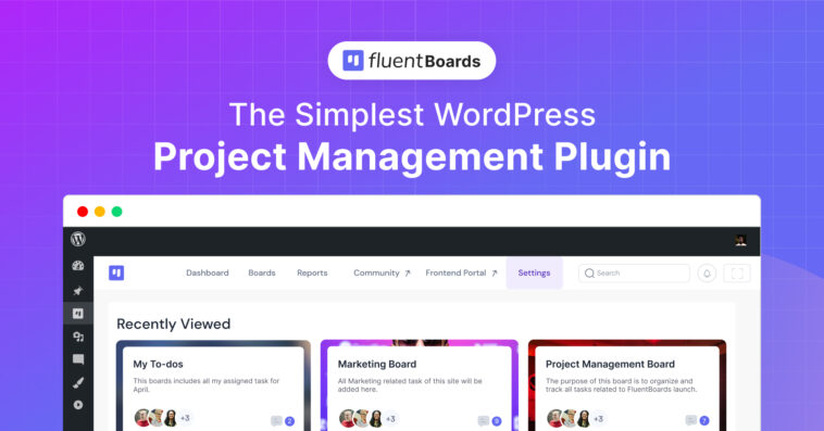 Fluent Boards Pro v1.35 - WordPress Plugin Nulled Download