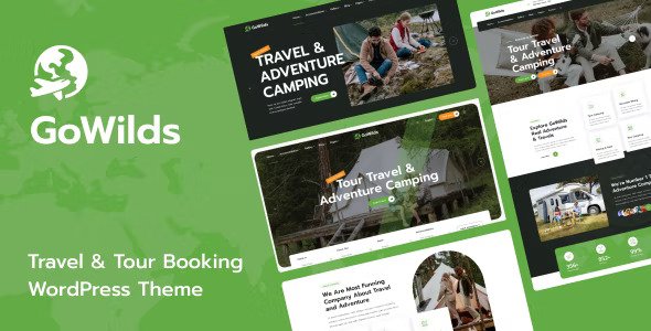 Gowilds v1.1.3 – Travel & Tour Booking WordPress Theme