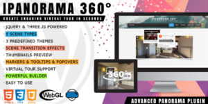 iPanorama 360° v1.8.7 – Virtual Tour Builder for WordPress