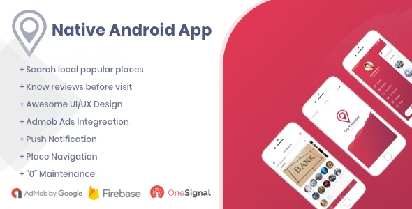 City Directory Android Native App v2.8 with Admin Panel