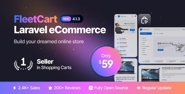 FleetCart v4.6.1 – Laravel Ecommerce System Nulled
