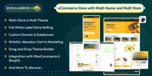 eCommerceGo SaaS v6.8 – eCommerce Store + Seller App v1.2 Nulled