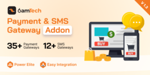 6amTech Payment & SMS Gateway Addon v1.3 Nulled Download