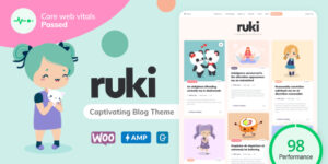 Ruki v1.4.7 – A Captivating Personal Blog Theme Download