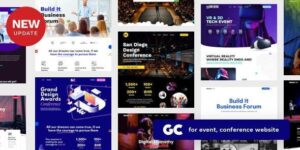 Grand Conference v5.3 – Event WordPress Theme Nulled