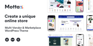 Motta v1.4.8 – Multi-Vendor and Marketplace WordPress Theme