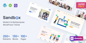 Sandbox v1.1.15 – Modern & Multipurpose WordPress Theme