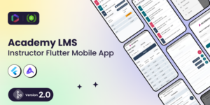 Academy Lms Instructor Flutter Mobile App v2.0 - Academy Lms